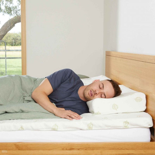 Naturelle Latex Pillow - Contoured, Adjustable, 3 Size Options (6175701369000)
