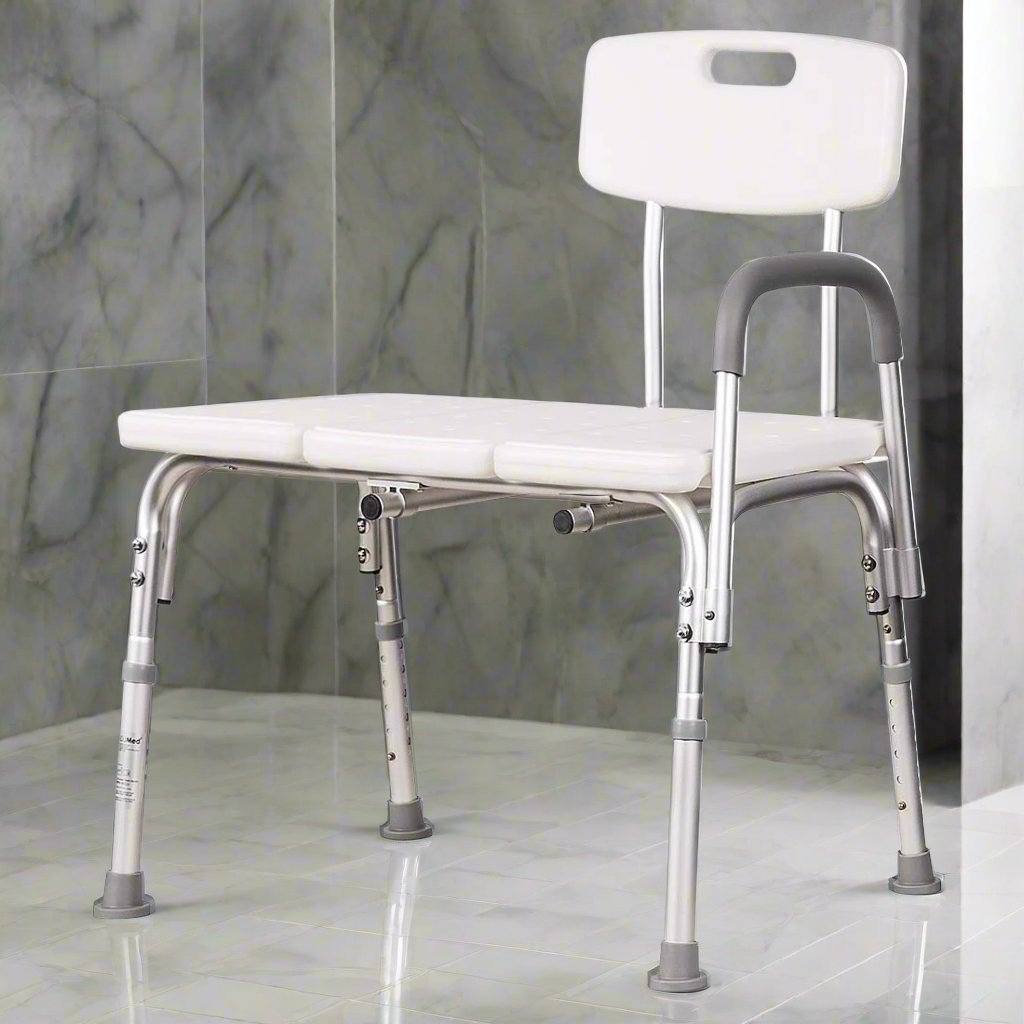 Height Adjustable Bath Transfer Bench (8167970144493)