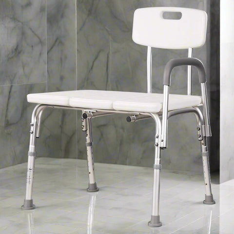 Height Adjustable Bath Transfer Bench (8167970144493)