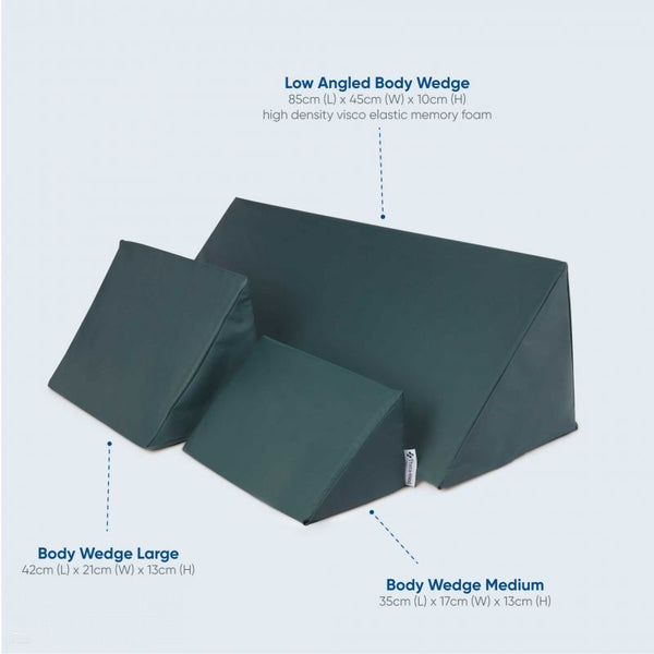 Body Wedge Large - Natural Body Positioning Aligner Body Pillow (7518905663725)