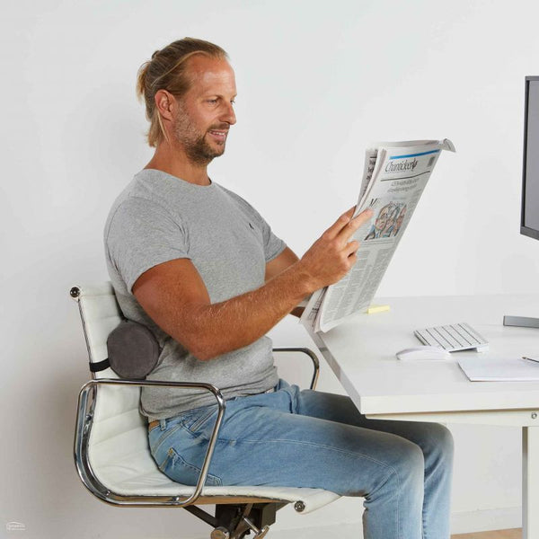 Spine Saver Lumbar Roll - Chiropractic Back Support Pillow (6182985105576)
