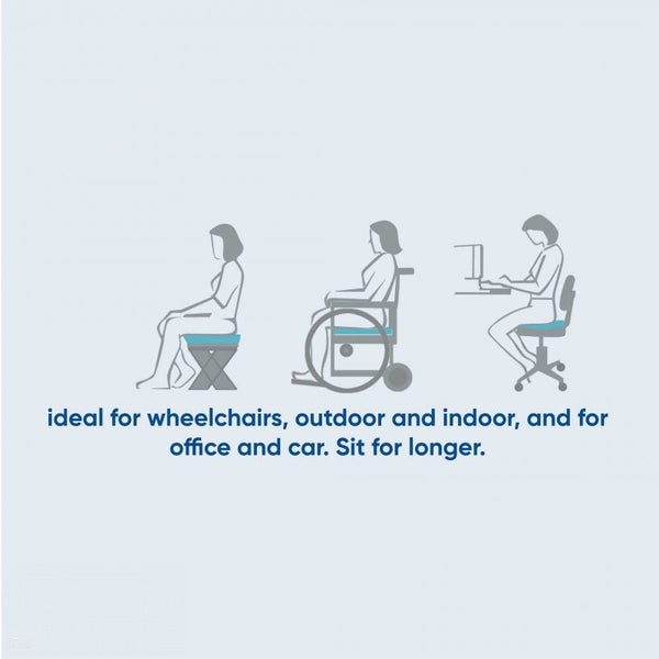 Multi-Purpose Support Cushion - Eggfoam Chair Pad Comfort (6189632782504)