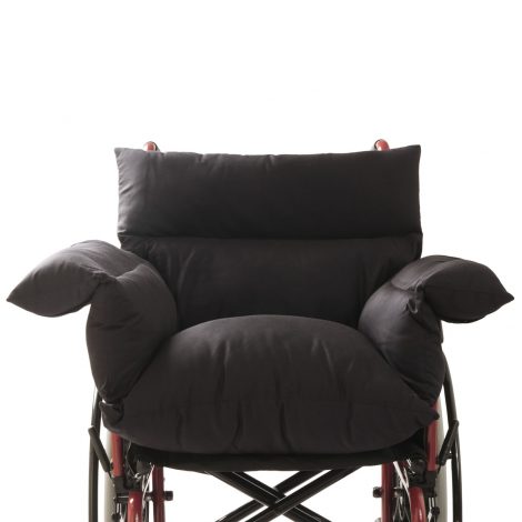 Padded Wheelchair Cushion with Back and Arm Padding (6157113753768)