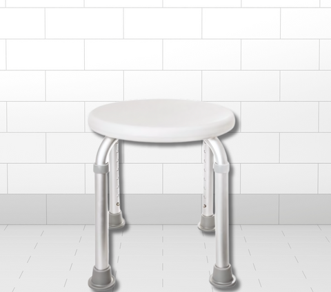 Round Shower Stool (7564065308909)
