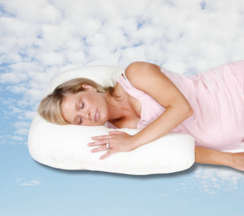 Side Snuggler Body Pillow - Side Sleeping Comfort Support Pillow (6176000508072)