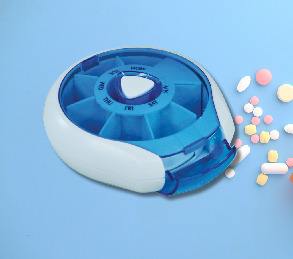 Ausnew Home Care Disability Services Compact Weekday Pill Dispenser | mount druitt, rooty hill, blacktown, penrith (5784644518056)