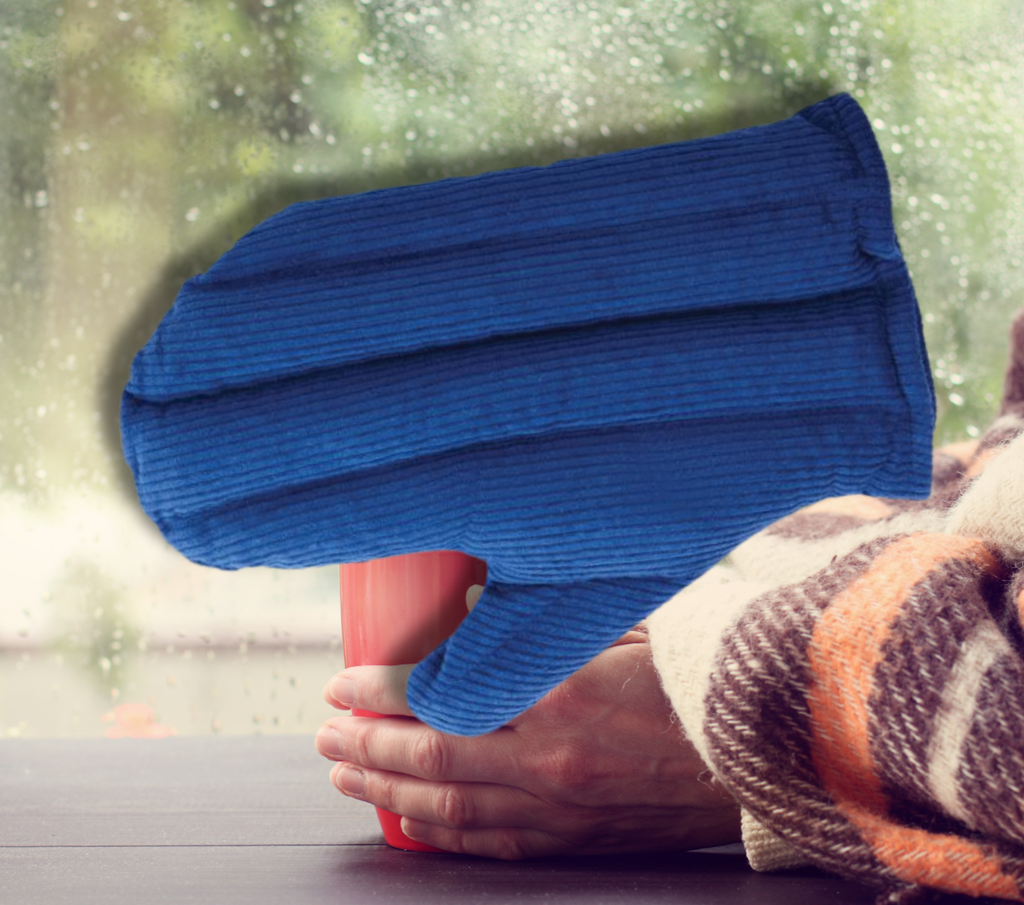 Natural Lupin Heat Pack - Comforting Hand Mitt Heat Bag (6182963642536)