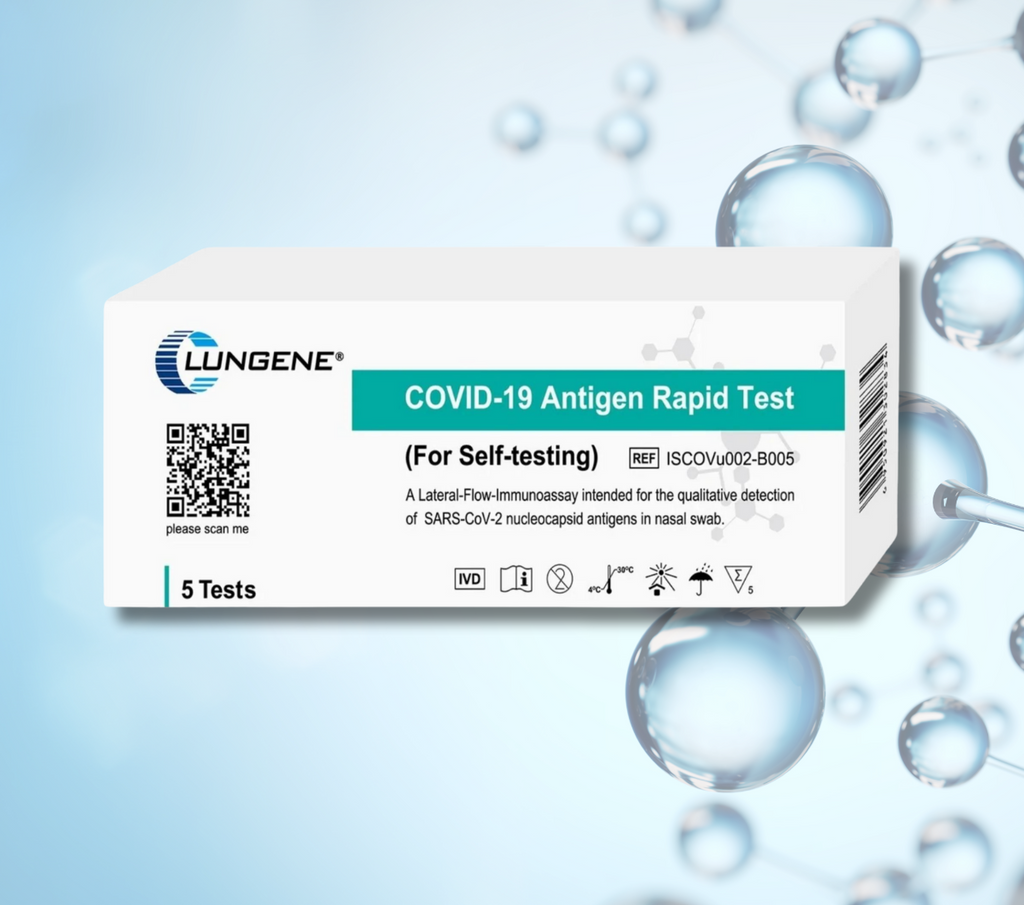 COVID-19 ANTIGEN TEST NASAL SWAB SELF TEST 5 PACK - FREE SHIPPING (7896047550701)