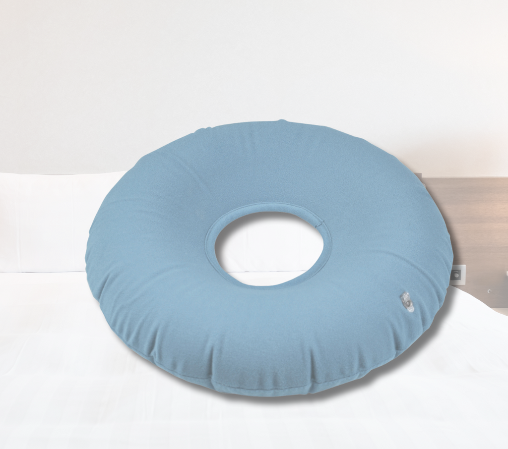Ausnew Home Care Disability Services Inflatable Pressure Relief Ring Cushion - Blue |  mount druitt, rooty hill, blacktown, penrith (5789376839848)