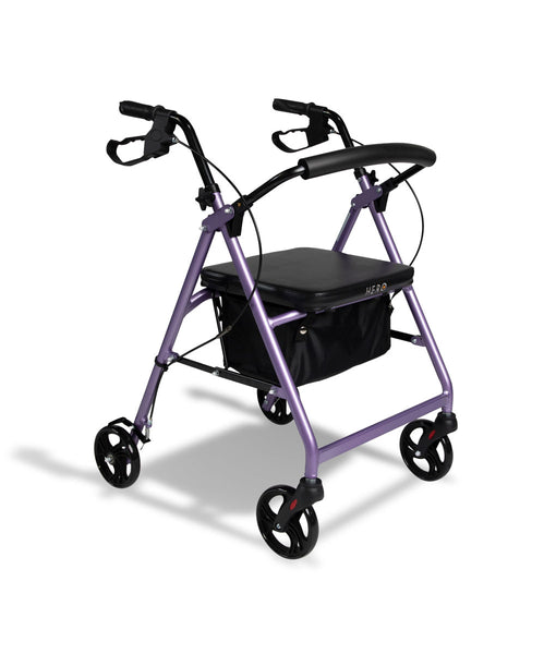 Hero Seat Walker – Rollator – Four Wheeled Walker (6265057837224)