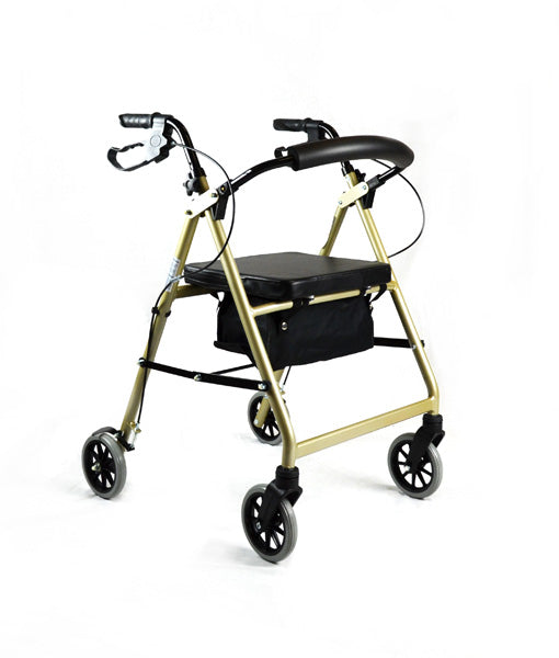 Hero Seat Walker – Rollator – Four Wheeled Walker (6265057837224)