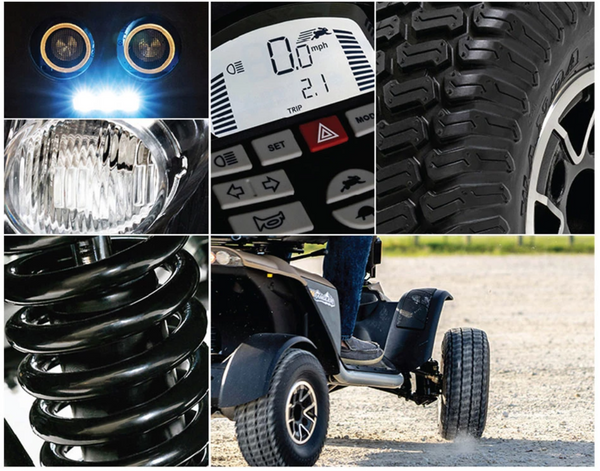 Pathrider 150XL Turbo Mobility Scooter With 100AH Batteries (6251212112040)