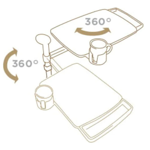 Omni Swivel Table With Support Handle (7556108714221)