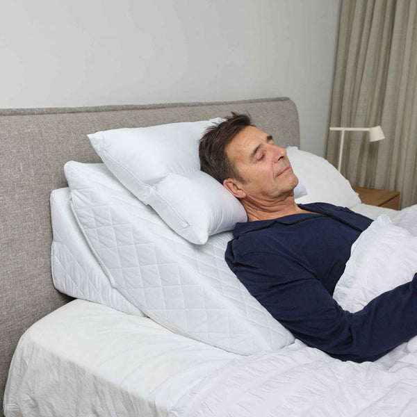 Sleepezy 2 Zone Pillow Adjustable Pillow 3 Fill Options - Poly, Latex Flake or Down (6175964004520)