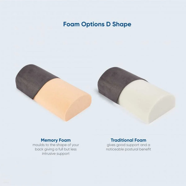 Spine Saver Lumbar Roll - Chiropractic Back Support Pillow (6182985105576)