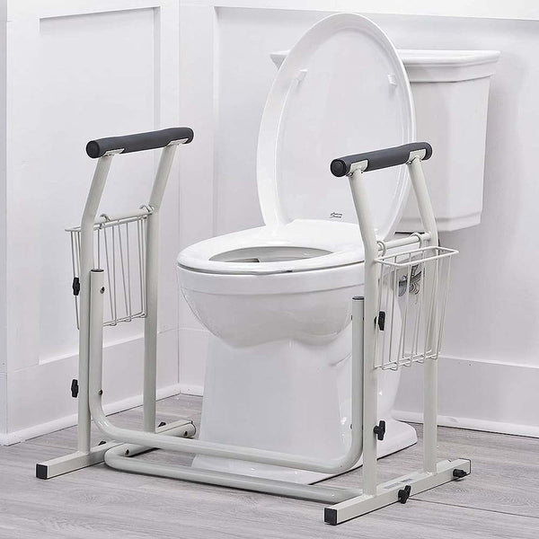 Toilet Surround Support Rails, with Basket (8208903635181)