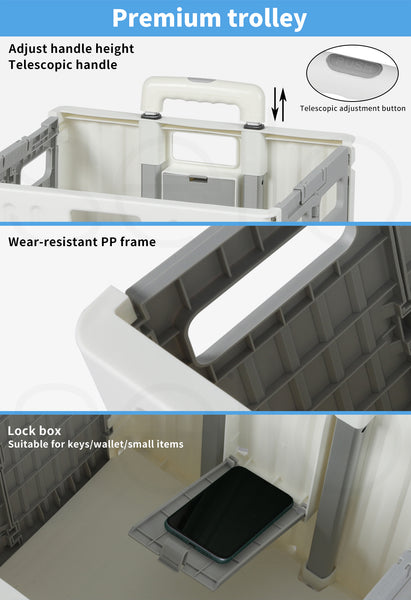 Portable Wheeled Trolley (8362219765997)