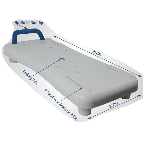 Adjustable Bath Board With Grab Handle (8186955432173)