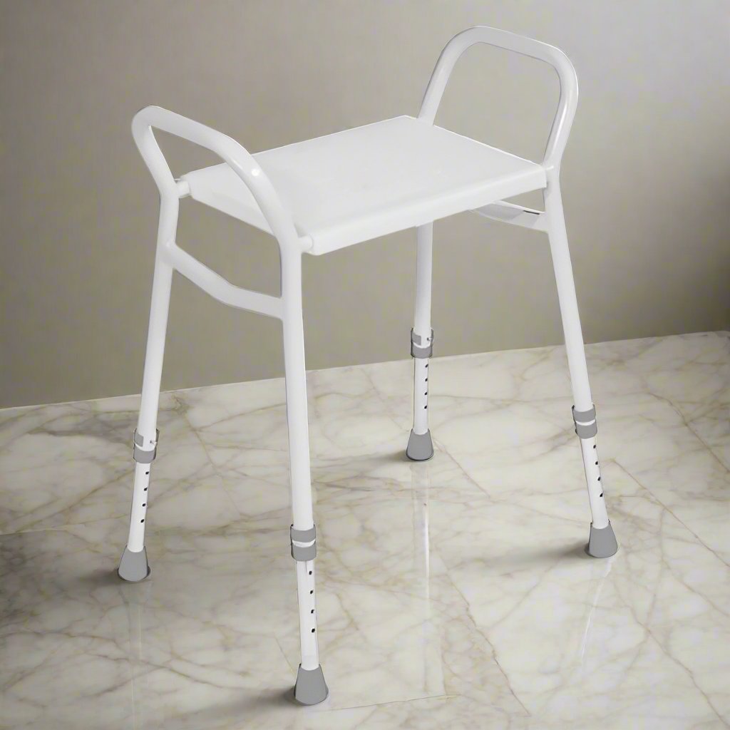 Shower Stool Strood Aluminium (5743157313704)