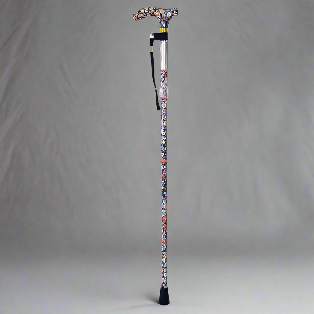 Deluxe Folding Walking Cane (6080016253096)