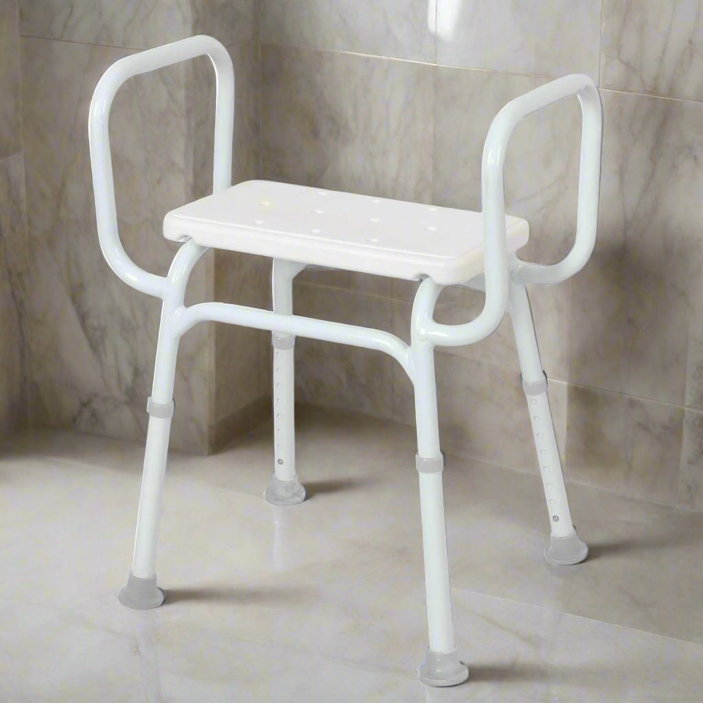 Ausnew Home Care Disability Services Aluminium Shower Stool | mount druitt, rooty hill, blacktown, penrith (5742210941096)