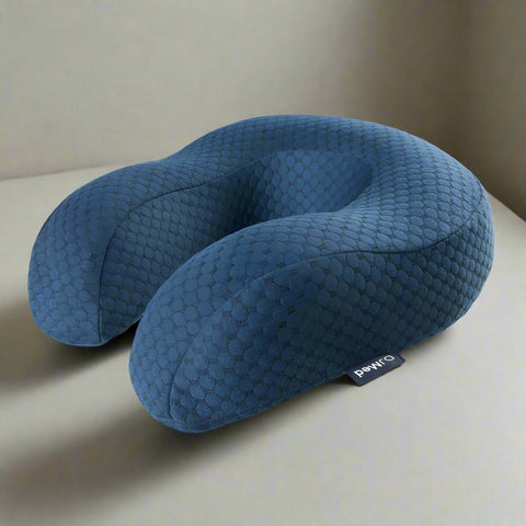 Memory Foam Neck Pillow - Ergonomic (7809842479341)