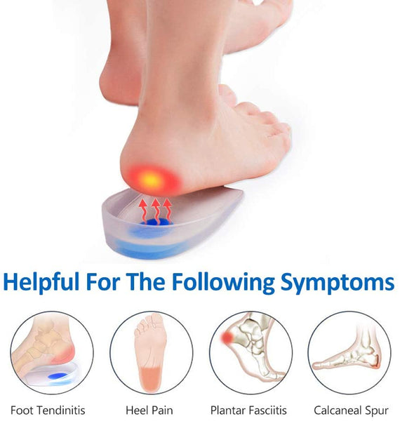 Ausnew Home Care Disability Services Silicone Heel Cups | mount druitt, rooty hill, blacktown, penrith (5780629881000)
