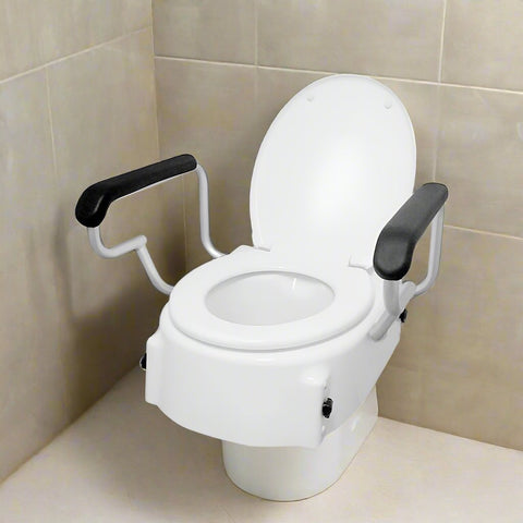 Ausnew Home Care Disability Services Adjustable Raised Toilet Seat |  mount druitt, rooty hill, blacktown, penrith (6157828194472)