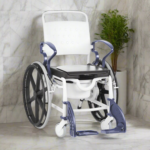 Rebotec Genf – Self Propelled Shower Commode Wheelchair (6127751626920)
