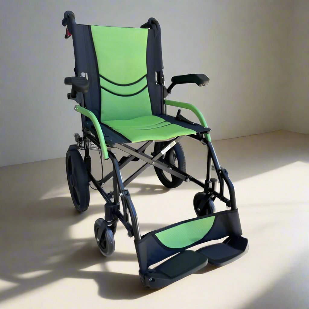 Compact Lite Wheelchair - Attendant Propel (7535557640429)