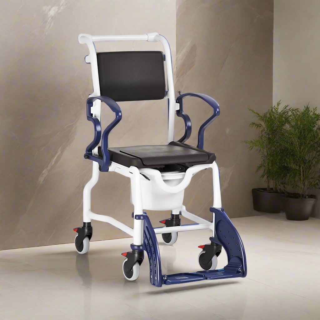 Ausnew Home Care Disability Services Rebotec Bremen – Shower Commode Chair for Small Adults| mount druitt, rooty hill, blacktown, penrith (6127780561064)