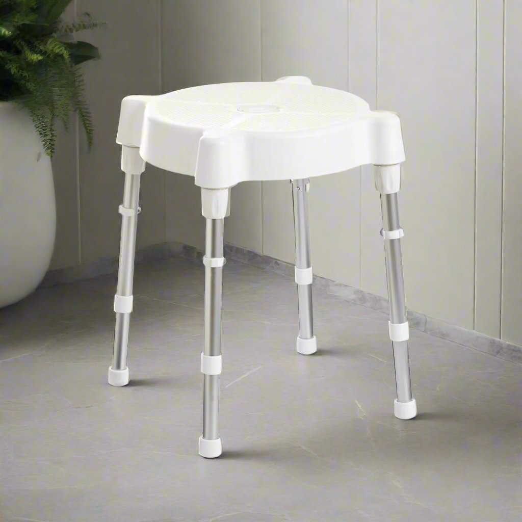 Ausnew Homecare Disability Services Rebotec Verona – Round Shower Stool | mount druitt, rooty hill, blacktown, penrith (6150874235048)