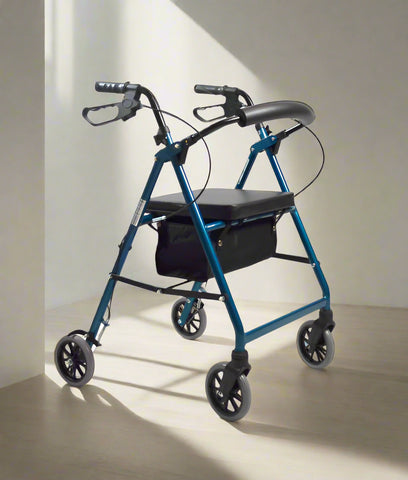 Ausnew Home Care Disability Services Hero Deluxe Seat Walker with Adjustable Height | mount druitt, rooty hill, blacktown, penrith (6265667092648)