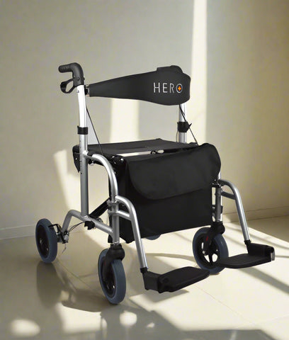 Ausnew Home Care Disability Services Hero Wheelchair/Rollator – FUSION 2 IN 1 | mount druitt, rooty hill, blacktown, penrith (6265457017000)