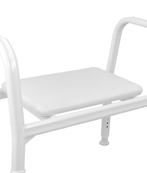 Premium Bariatric Padded Shower Stool – Aluminium Rust Free (8156963045613)