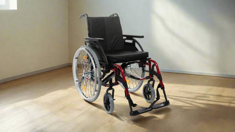 Breezy BasiX 2 Folding Wheelchair (6287689384104)