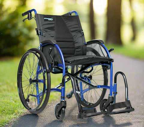 Ausnew Home Care Disability Services Strongback Ergonomic Lightweight Manual Wheelchair | mount druitt, rooty hill, blacktown, penrith (5846040281256)