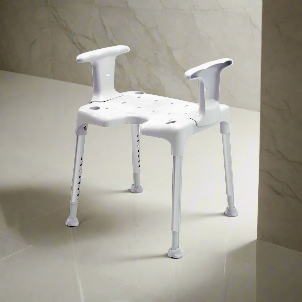 Ausnew Home Care Disability Services Shower Stool With Sides Support Etac | mount druitt, rooty hill, blacktown, penrith (6155614453928)