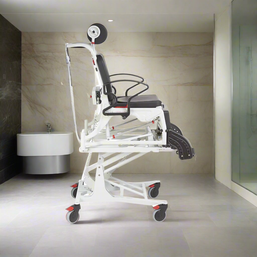 Ausnew Home Care Disability Services Rebotec Phoenix Multi – Tilt-in-Place and Electric Lift Commode Shower Chair | mount druitt, rooty hill, blacktown, penrith (6127862907048)
