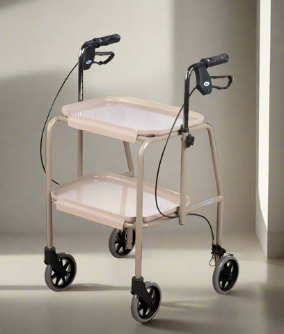 Ausnew Home Care Disability Services Trolley Walker with Handbrakes – Adjustable Height | mount druitt, rooty hill, blacktown, penrith (6287379562664)