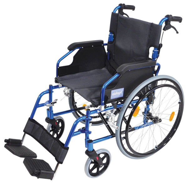 Ausnew Home Care Disability Services Deluxe Lightweight Self Propelled Aluminium Wheelchair | mount druitt, rooty hill, blacktown, penrith (5845884207272)