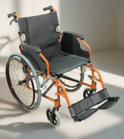 Ausnew Home Care Disability Services Deluxe Lightweight Self Propelled Aluminium Wheelchair |  mount druitt, rooty hill, blacktown, penrith (5845884207272)