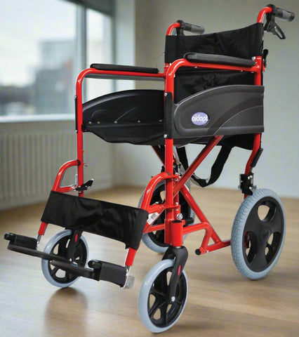 Ausnew Home Care Disability Services Compact Transport Aluminium Wheelchair mount druitt, rooty hill, blacktown, penrith (5845342617768)