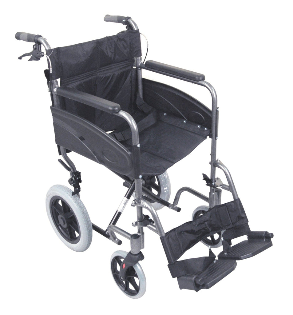 Ausnew Home Care Disability Services Compact Transport Aluminium Wheelchair | mount druitt, rooty hill, blacktown, penrith (5845342617768)
