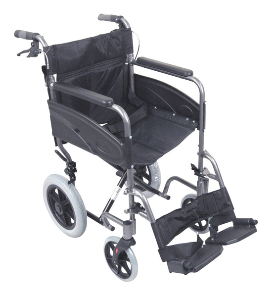 Ausnew Home Care Disability Services Compact Transport Aluminium Wheelchair | mount druitt, rooty hill, blacktown, penrith (5845342617768)