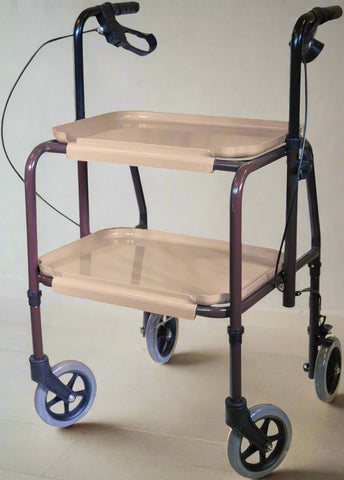 Ausnew Home Care Disability Services Height Adjustable Kitchen Strolley Trolley with Brakes |  mount druitt, rooty hill, blacktown, penrith (5785517949096)