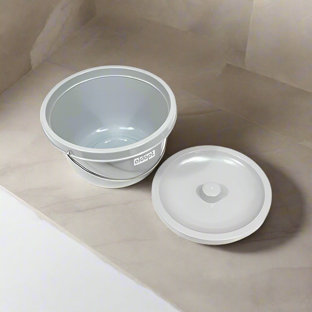 Ausnew Home Care Disability Services Bucket with Lid for Skandia Over Toilet Aid | mount druitt, rooty hill, blacktown, penrith (5983502631080)