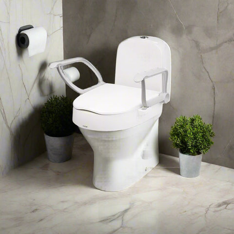 Ausnew Home Care Disability Services Etac Cloo Toilet Raiser with Armrests |  mount druitt, rooty hill, blacktown, penrith (6157833699496)