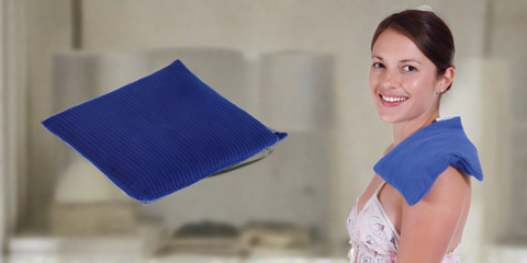 Ausnew Home Care Disability Services Natural Lupin Heat Pack - Square Shape Natural Heating Pad | mount druitt, rooty hill, blacktown, penrith (6182847938728)
