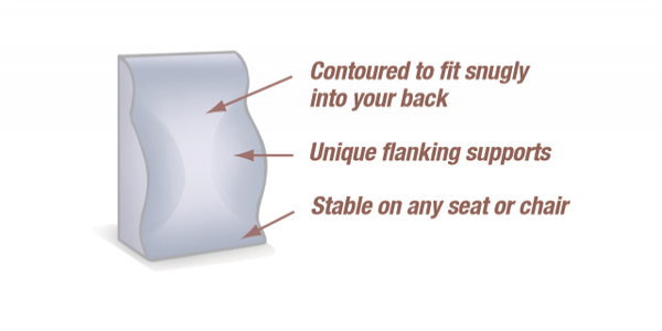Ausnew Home Care Disability Services Total Spinal Support - Full Size Back & Spine Support Chair Cushion | mount druitt, rooty hill, blacktown, penrith (6189547585704)
